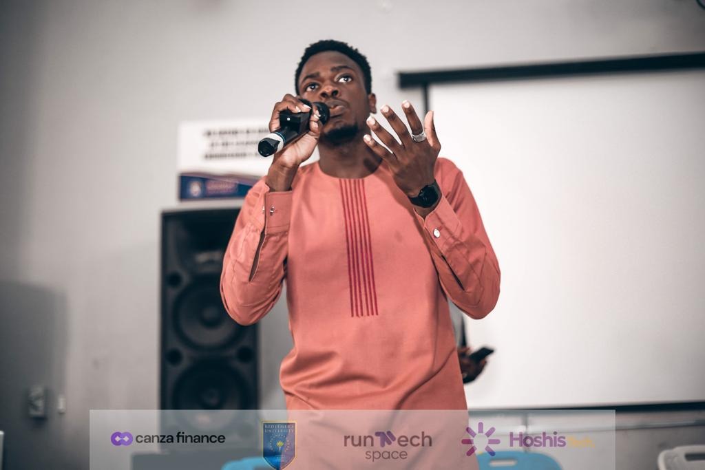 Speaking at Canza Finance event